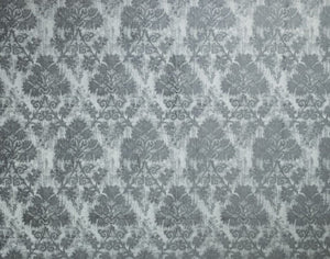 A flat screen shot of the Forden curtain fabric in Slate by Laura Ashley 