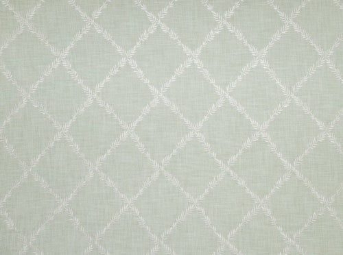 A flat screen shot of the Pennorth curtain fabric in Duckegg by Laura Ashley 