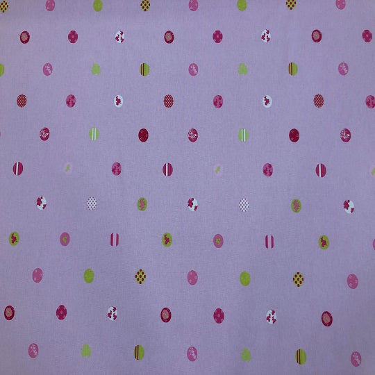 Ashley Wilde Gems Curtain Fabric | Pink