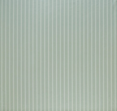 A flat screen shot of the Burnstall Stripe curtain fabric in Smoke Green by Laura Ashley 