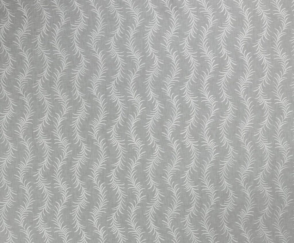 A flat screen shot of the Dee curtain fabric in Steel by Laura Ashley 