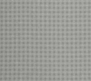A flat screen shot of the Gingham curtain fabric in Steel by Laura Ashley 