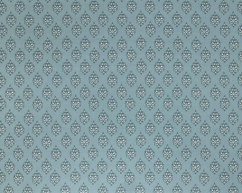 A flat screen shot of the Gower curtain fabric in Spruce by Laura Ashley 