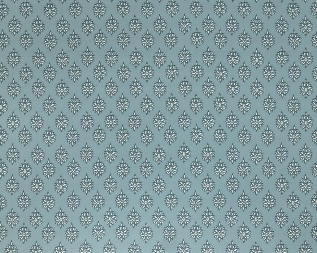 A flat screen shot of the Gower curtain fabric in Spruce by Laura Ashley 