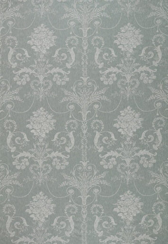 A flat screen shot of the Josette Woven curtain fabric in Grey by Laura Ashley