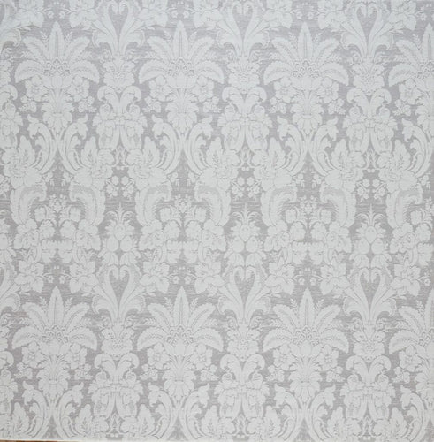 A flat screen shot of the Martigues curtain fabric in Silver by Laura Ashley 