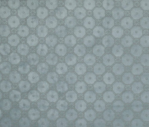 A flat screen shot of the Wexbord curtain fabric in Seaspray by Laura Ashley 