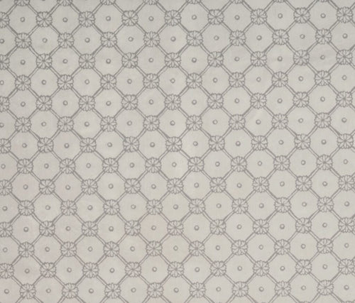 A flat screen shot of the Wexbord curtain fabric in White Sands by Laura Ashley 