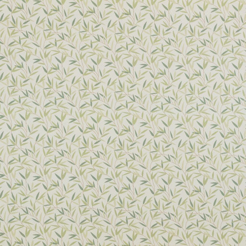 A flat screen shot of the Willow Leaf curtain fabric in Hedgerow by Laura Ashley