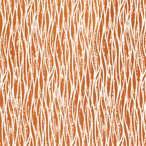 Orange best sale curtain fabric