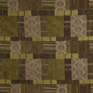 A flat screen shot of the Prague curtain fabric in Tan by Porter & Stone