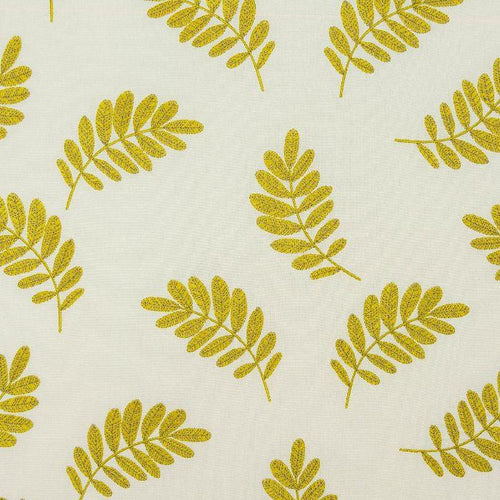 Trelissick curtain fabric in Ochre by Porter & Stone