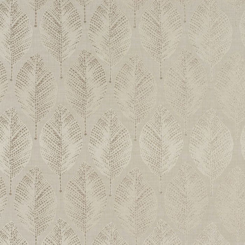 A flat screen shot of the Acacia curtain fabric in Natural by Fryetts