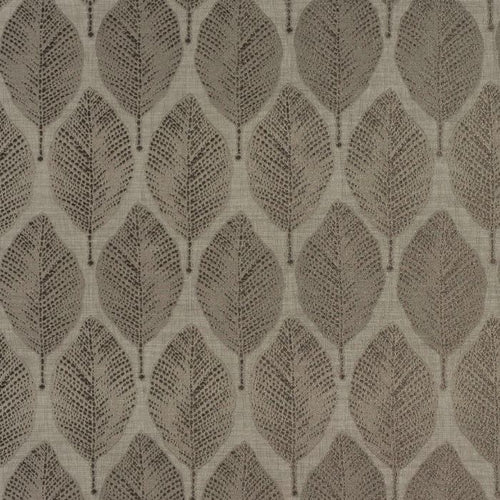 A flat screen shot of the Acacia curtain fabric in Taupe by Fryetts
