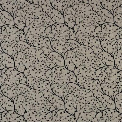 Fryetts Appledore Curtain Fabric | Charcoal