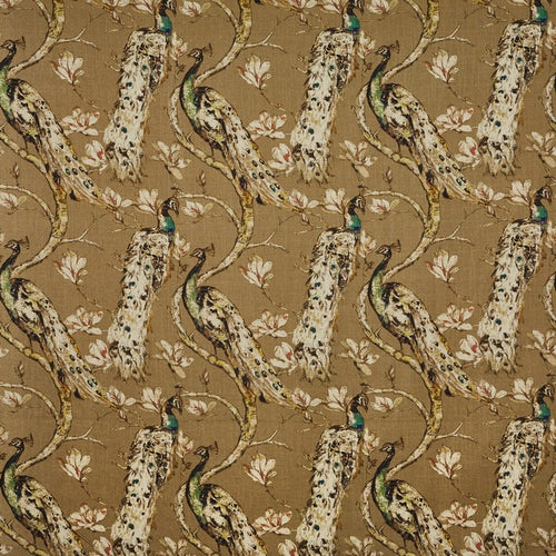 Richmond curtain fabric in Ochre by Prestigious Textiles 
