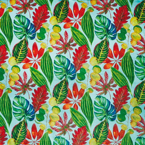 Bahamas curtain fabric in Watermelon by Prestigious Textiles 