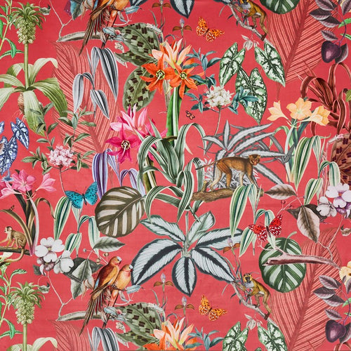 Barbados curtain fabric in Watermelon by Prestigious Textiles 