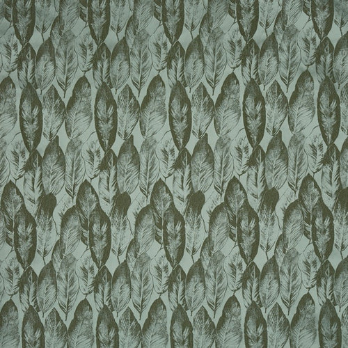 A flat screen shot of the Bonsai curtain fabric in Green Tea by Prestigious Textiles 