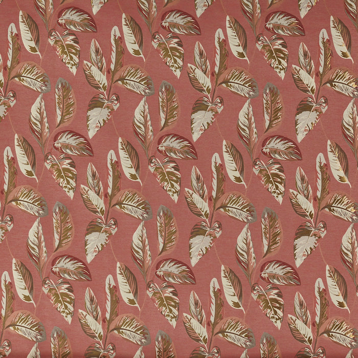 A flat screen shot of the Alano curtain fabric in Terracotta by Prestigious Textiles 