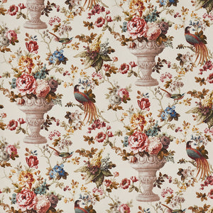 A flat screen shot of the Clarence curtain fabric in Vintage by Prestigious Textiles 