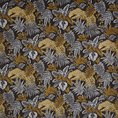 A flat screen shot of the Leopard curtain fabric in Pepperpod by Prestigious Textiles 