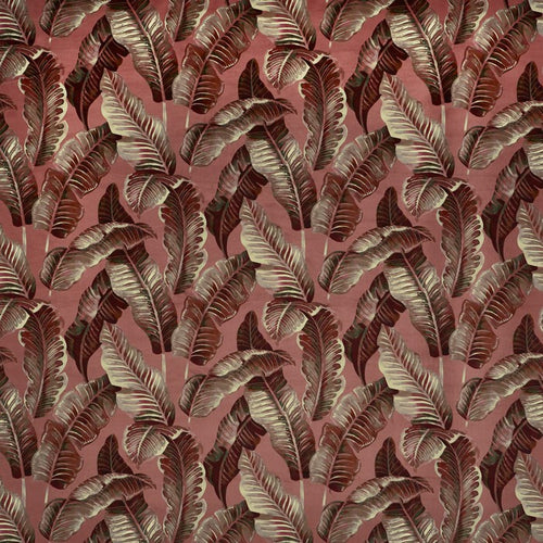 A flat screen shot of the Nicobar curtain fabric in Rosehip by Prestigious Textiles 
