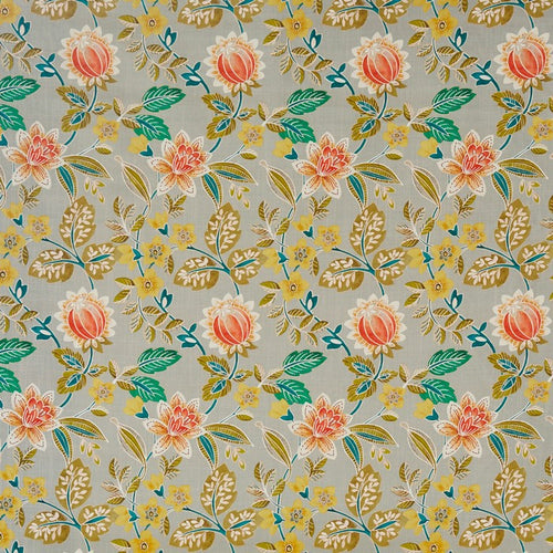 A flat screen shot of the Kamala curtain fabric in Tiger Lily by Prestigious Textiles 