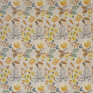 A flat screen shot of the Kamala curtain fabric in Amber by Prestigious Textiles 