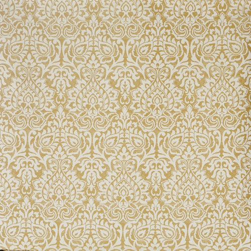 A flat screen shot of the Tiana curtain fabric in Amber by Prestigious Textiles 