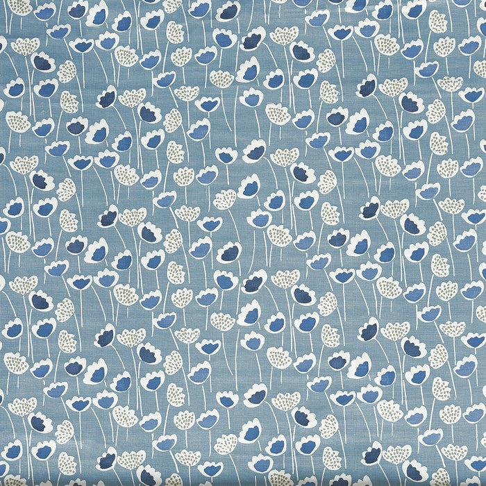 Prestigious Textiles Clara Curtain Fabric | Indigo - Designer Curtain & Blinds 