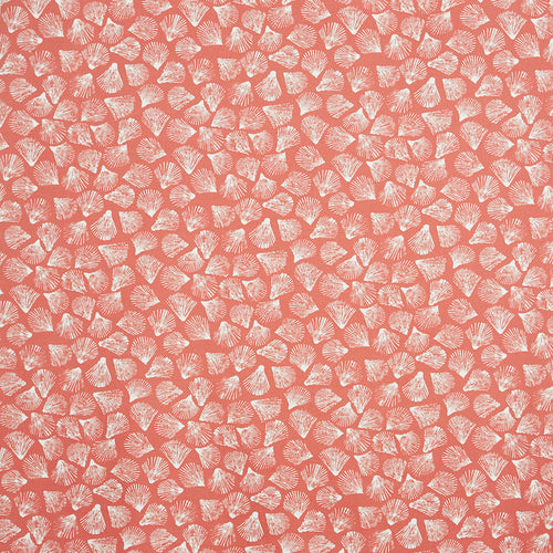 A flat screen shot of the Sandbank curtain fabric in Coral by Prestigious Textiles 