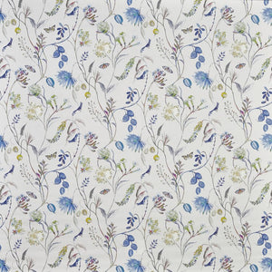 Prestigious Textiles Grove Curtain Fabric | Saxon Blue - Designer Curtain & Blinds 