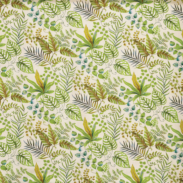 A flat screen shot of the Paloma curtain fabric in Palm by Prestigious Textiles 