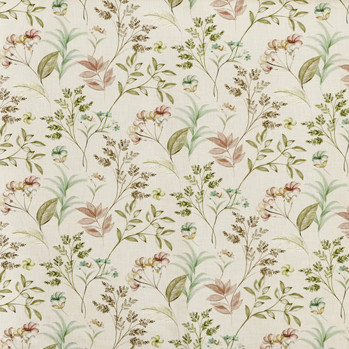 A flat screen shot of the Verbena curtain fabric in Peppermint by Prestigious Textiles 