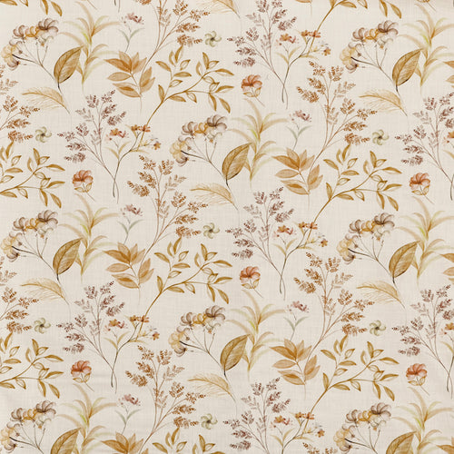 A flat screen shot of the Verbena curtain fabric in Saffron by Prestigious Textiles 