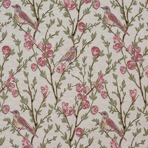 Audley curtain fabric in Chintz by Fryetts 