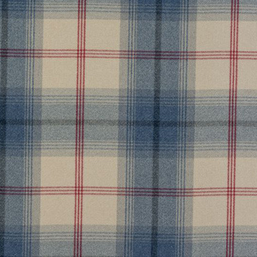 Porter & Stone Balmoral Curtain Fabric | Royal - Designer Curtain & Blinds 