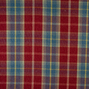 Porter & Stone Balmoral Curtain Fabric | Ruby - Designer Curtain & Blinds 