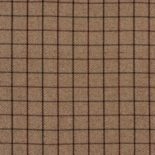 Porter & Stone Bamburgh Curtain Fabric | Mulberry - Designer Curtain & Blinds 