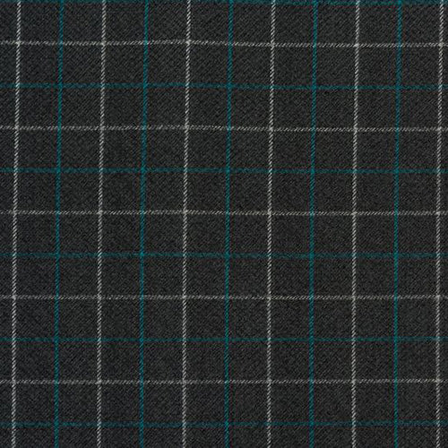 Porter & Stone Bamburgh Curtain Fabric | Azure - Designer Curtain & Blinds 