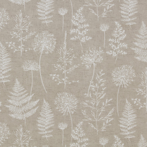 A flat screen shot of the Chervil curtain fabric in Clay by iLiv 