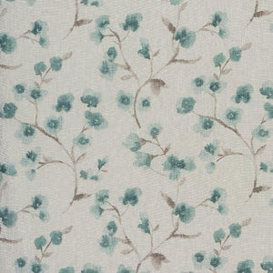 Como curtain fabric in Cornflower by Fryetts 