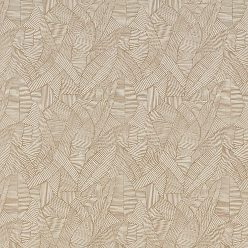 A flat screen shot of the Definity curtain fabric in Stone by iLiv 