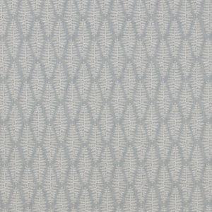 A flat screen shot of the Fernia curtain fabric in Blue Mist by iLiv 