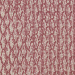 A flat screen shot of the Fernia curtain fabric in Rosa by iLiv 