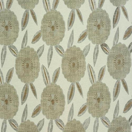 Florentina curtain fabric in Natural by Fryetts 