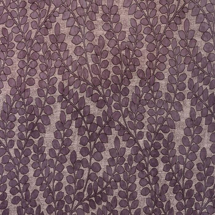 Folia curtain fabric in Heather by Fryetts 