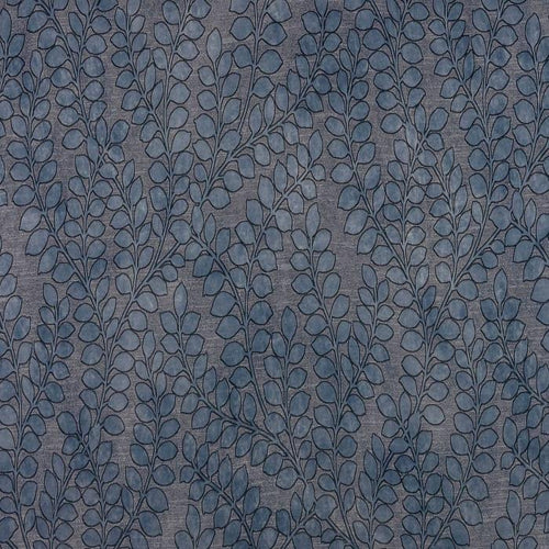Folia curtain fabric in Seafoam by Fryetts 