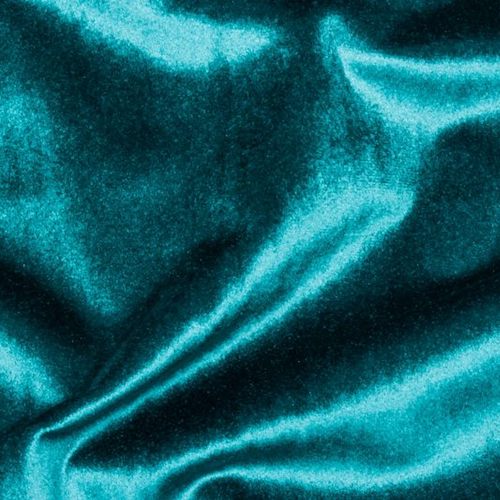 Fryetts Glamour Curtain Fabric | Teal - Designer Curtain & Blinds 